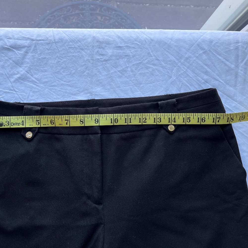 EUC Ann Klein Requirements Petite Black Dress Pants | Size 12P - Picture 3 of 12